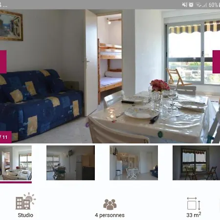 Apartmán Les Caraibes Agde